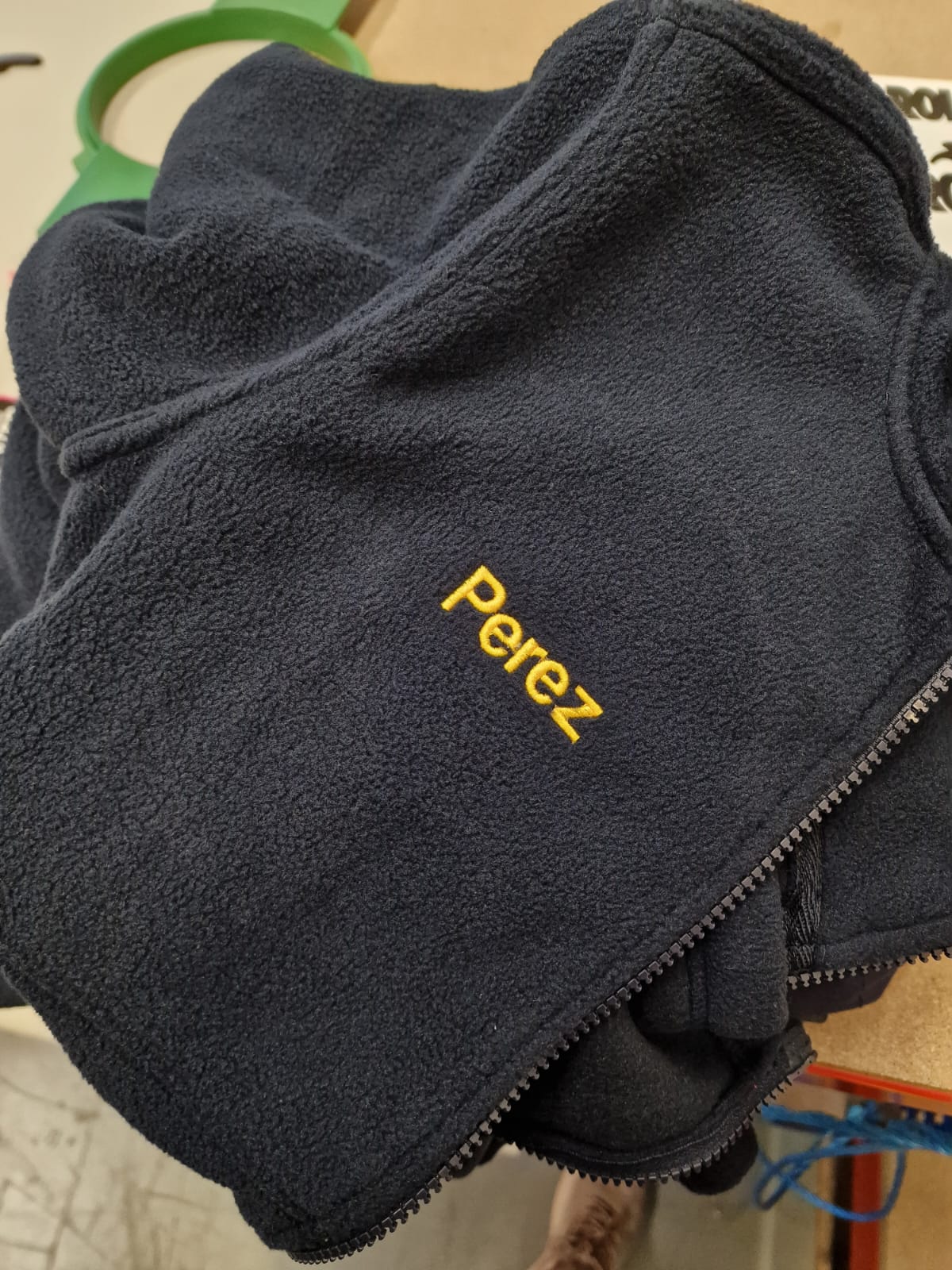 Personalised Name Embroidery on School Uniforms