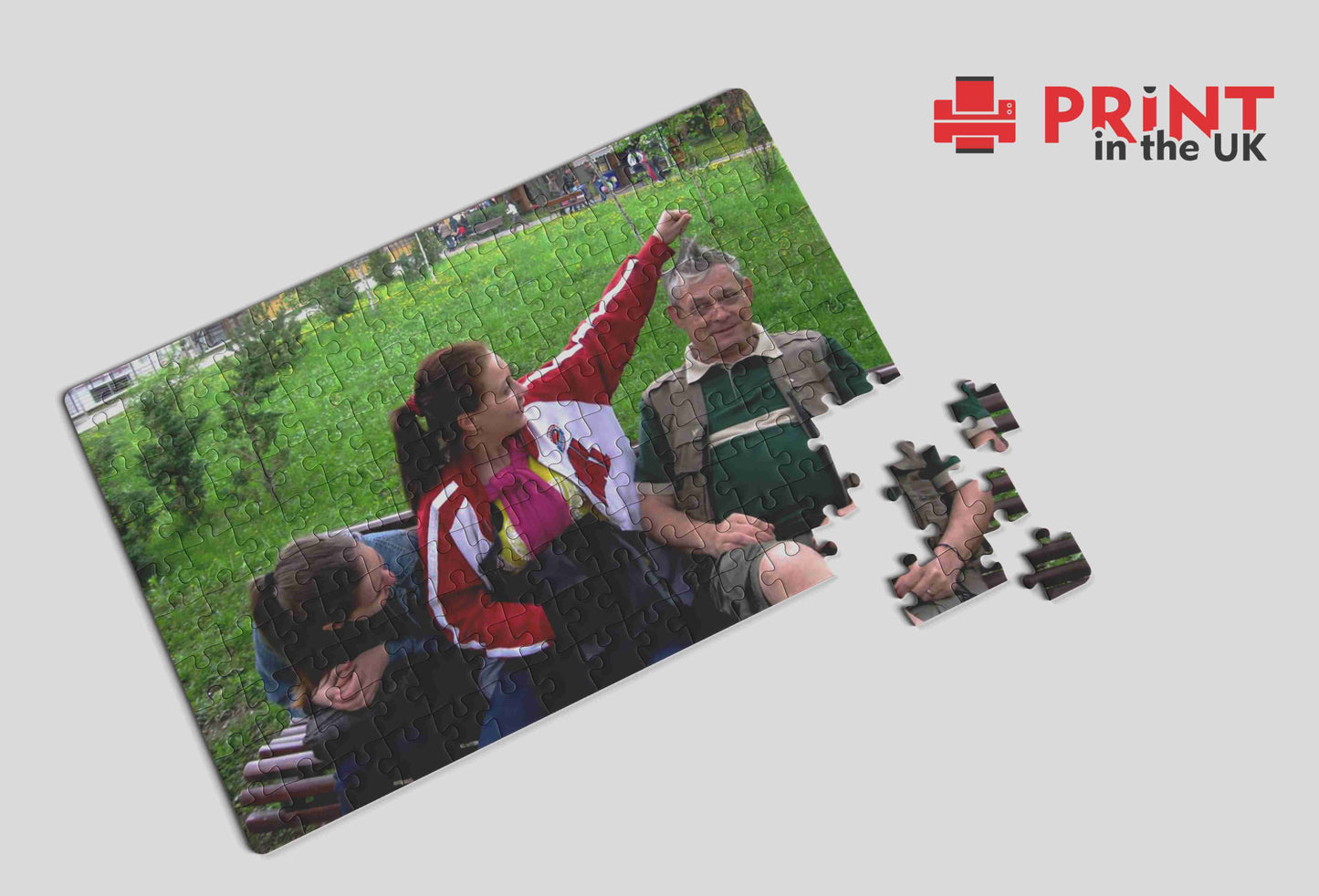 Jigsaw Puzzle | Your picture | Size: A4 (approx 29cm x 20cm) | Thick Card | 120 pieces