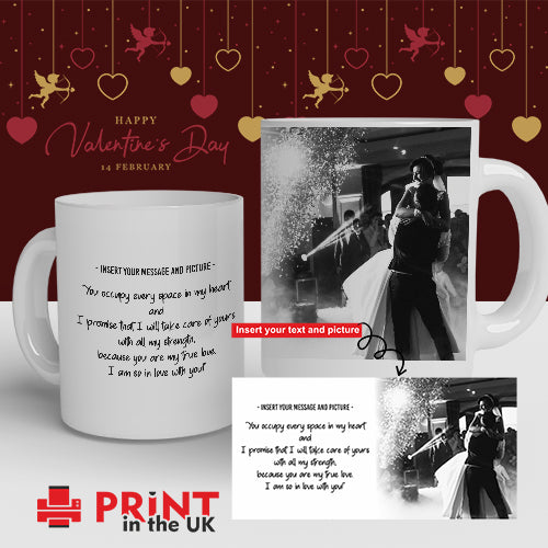 Customized Mugs | Your Picture and/or Message | 11oz