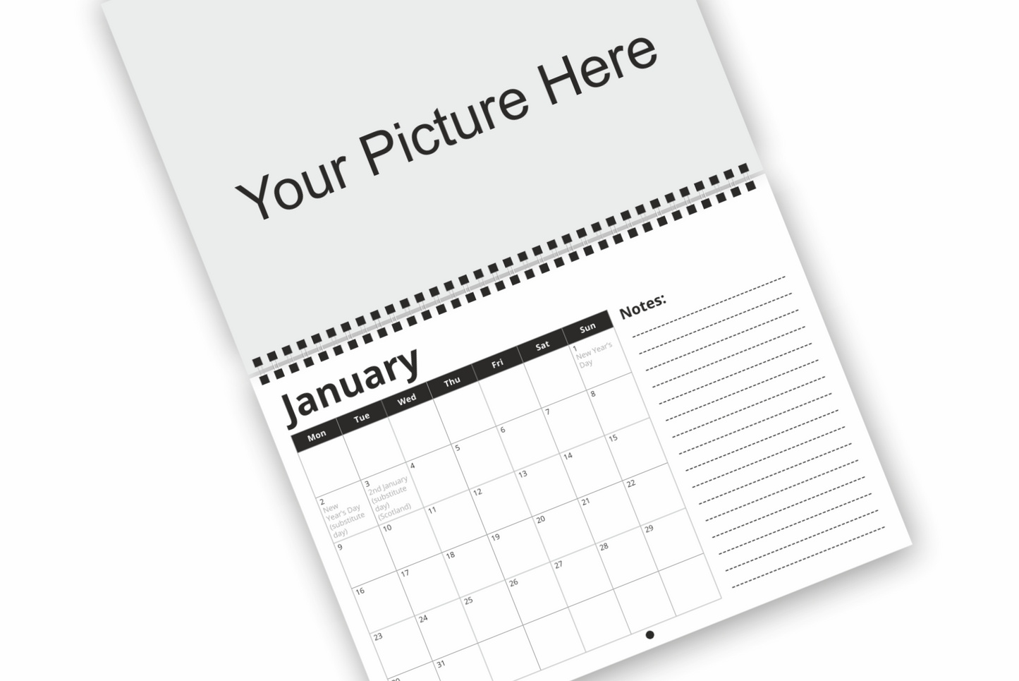 A4 | Wall Calendars | Your pictures | Fully customised | FREE DELIVERY